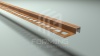 П-образный  профиль для плитки и керамогранита PC-6