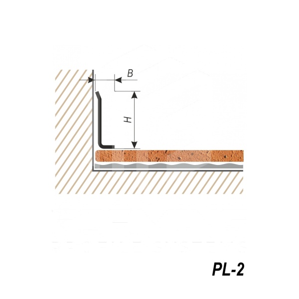 L-образный плинтус PL-2